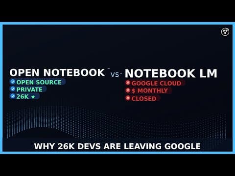 Open Notebook Deep Dive: The 26K-Star Private NotebookLM Alternative (Multi-Model, Self-Hosted)